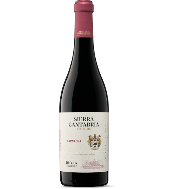 Sierra Cantabria Garnacha transparent Photoroom